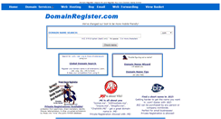 Desktop Screenshot of domainregister.org